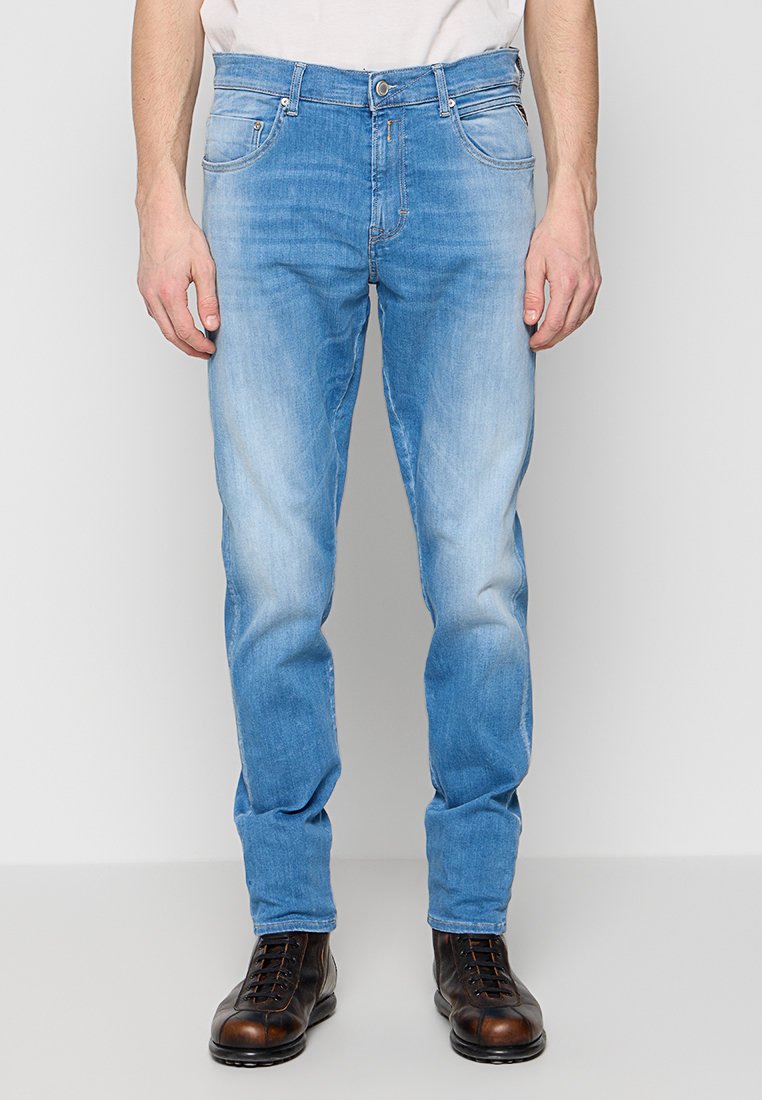 Replay Slim fit jeans lichtblauw