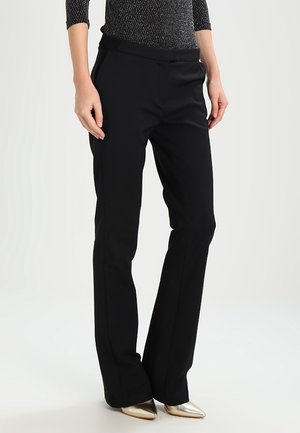 Stoffhose - black