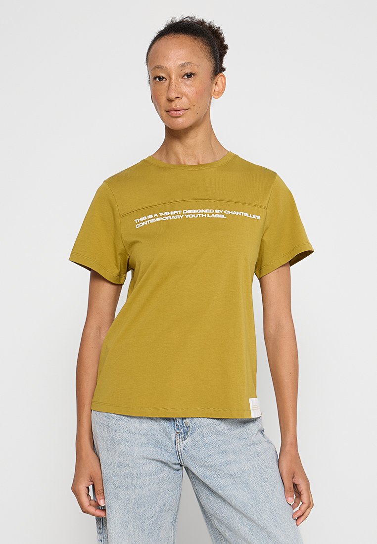 Passionata T-shirt print okergeel Passionata T-shirt print okergeel