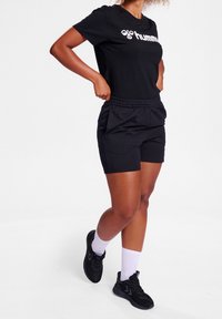 Hummel Triko s potiskem - black