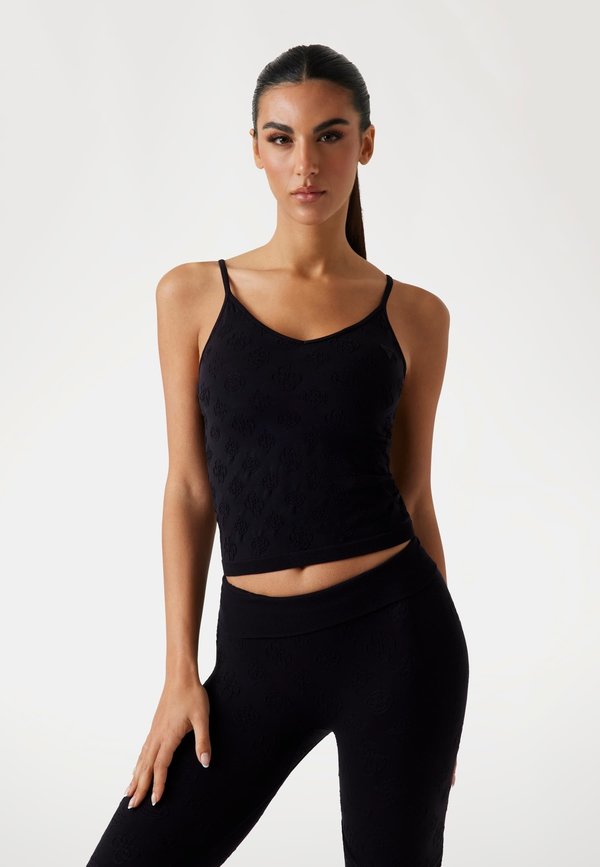 TANK ALLOVER - LOGO - Unterhemd/-shirt - schwarz