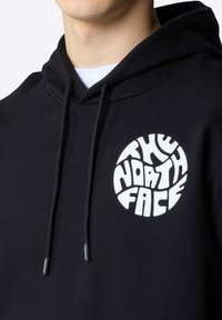 The North Face VOYAGE - Felpa con cappuccio - tnf black tnf white