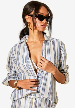 Strandaccessoar  - blue lurex stripe