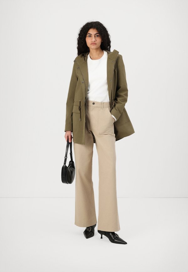 ONLLOUISE LIFE - Parka - stone gray2