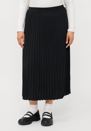 VMCALVA PLISSE SKIRT - Plisséskjørt - black