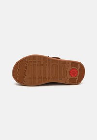 FitFlop FITFLOP X ROKSANDA NEW F MODE STACKED SOLE SANDAL - Sandale cu baretă între degete - turtledove/rich tan/inkling