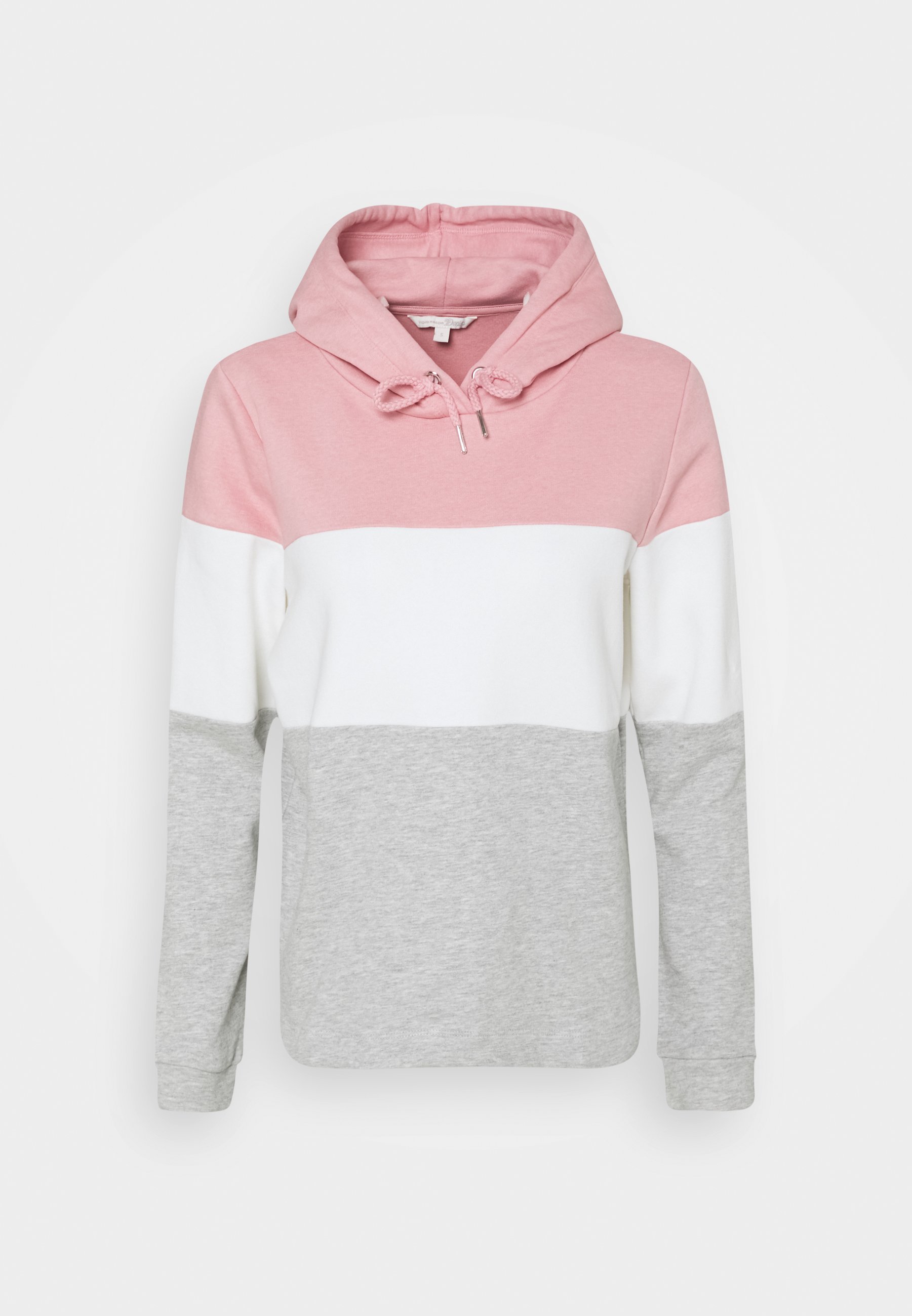 pink white sweatshirt