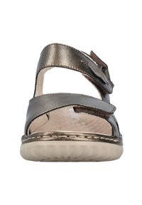 Rieker RIEMCHEN - Sandales à plateforme - metallic