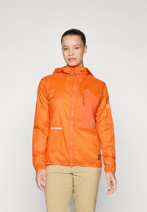 EIGER NORDWAND ADVANCED HOODED JACKET WOMEN - Corta-vento - orange