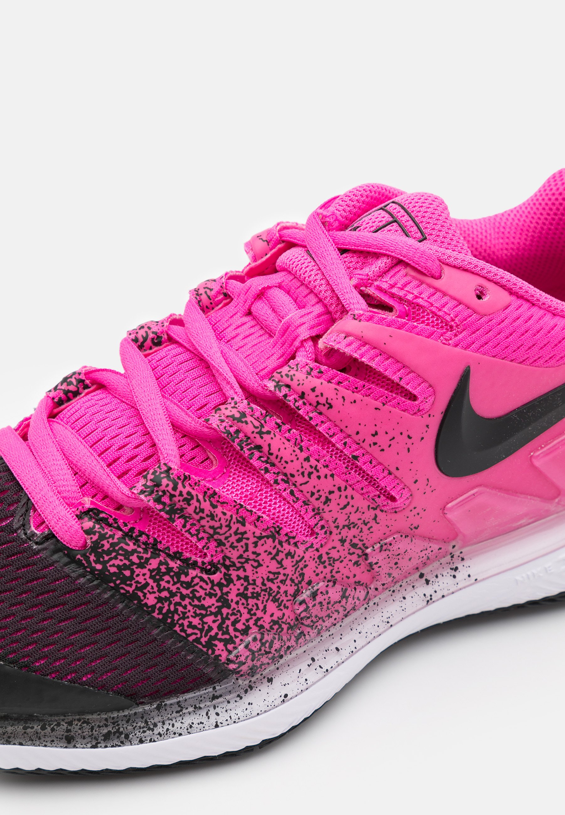 Nike Performance NIKECOURT AIR ZOOM VAPOR X - Tennisschoenen voor alle  ondergronden - laser fuchsia/black/white/donkerroze - Zalando.be