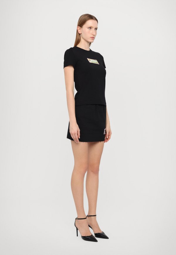 HIKING - Print T-shirt - fantasia nero2