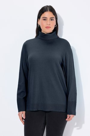 Ulla Popken ROLLKRAGEN BÜNDCHEN - Svetrík - dark blue