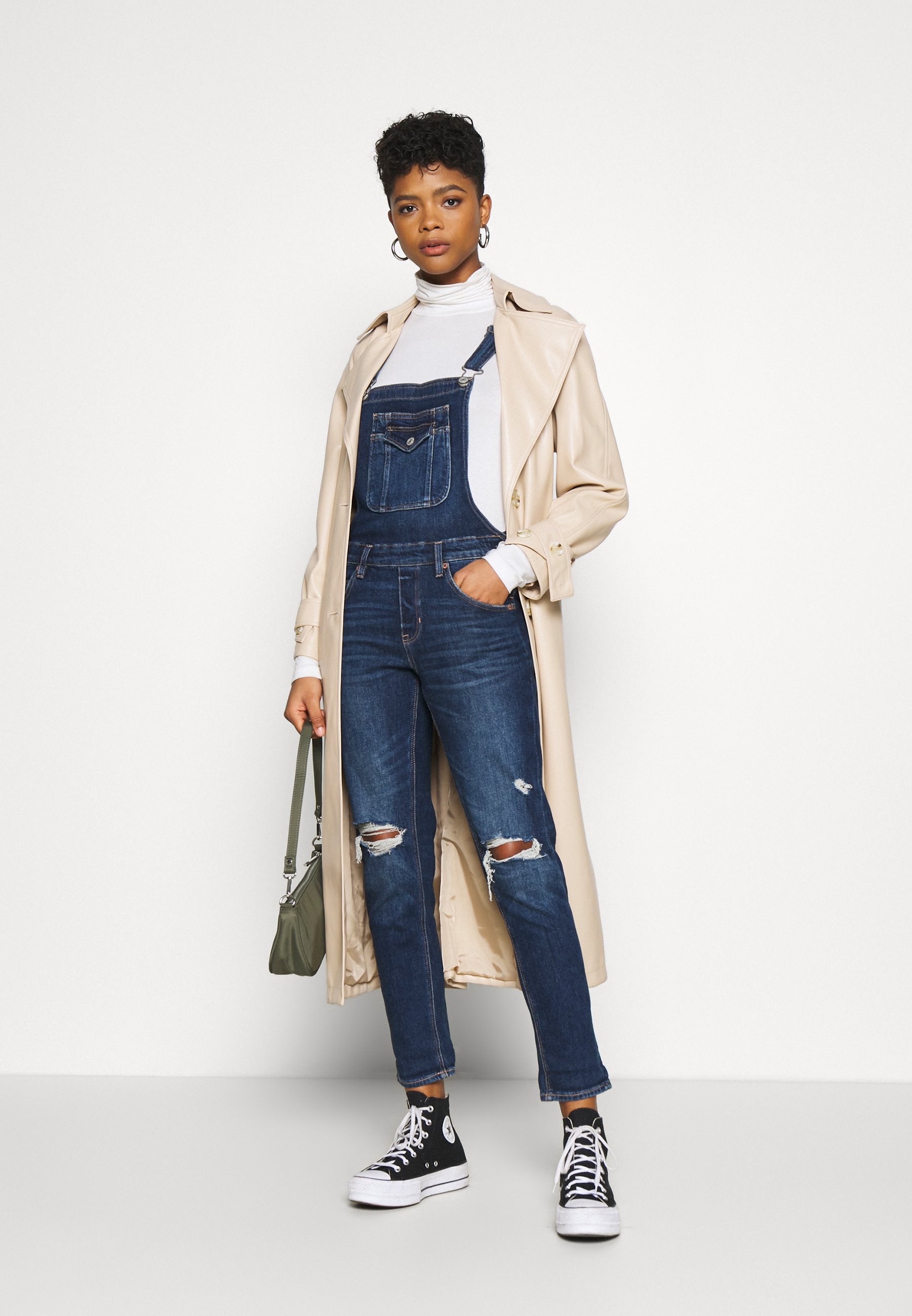 American Eagle TOMGIRL OVERALL - Salopette - dark dreams/blu scuro - Zalando .it
