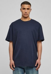 Urban Classics HEAVY 2-PACK - Jednoduché tričko - midnightnav lavender