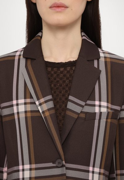 Stine Goya LONG SLEEVE BOXY BLAZER CASUAL TAILORING - Blézer - brown