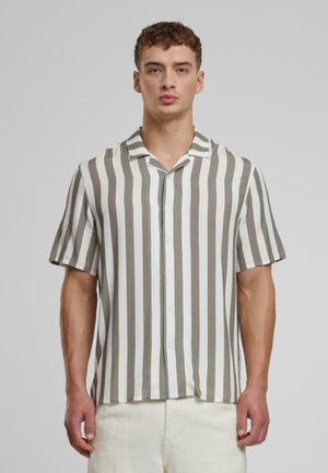 RESORT - Button down-skjorte - paleolive offwhite