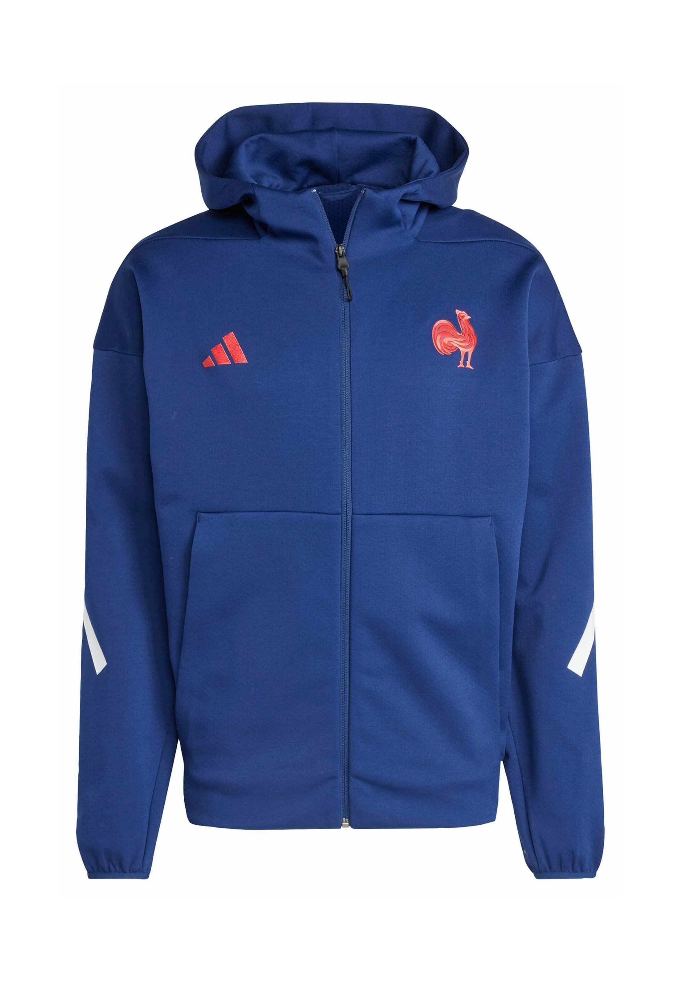 adidas Performance FRANCE TRAVEL Z.N.E. FULL-ZIP HOODED TRACK