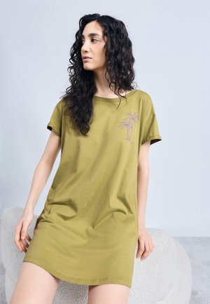 NIGHTDRESSES  - Naktiniai marškinėliai - olive gold-coloured