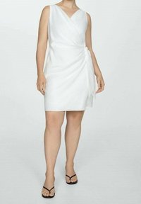 Mango Vestido de cóctel - off-white