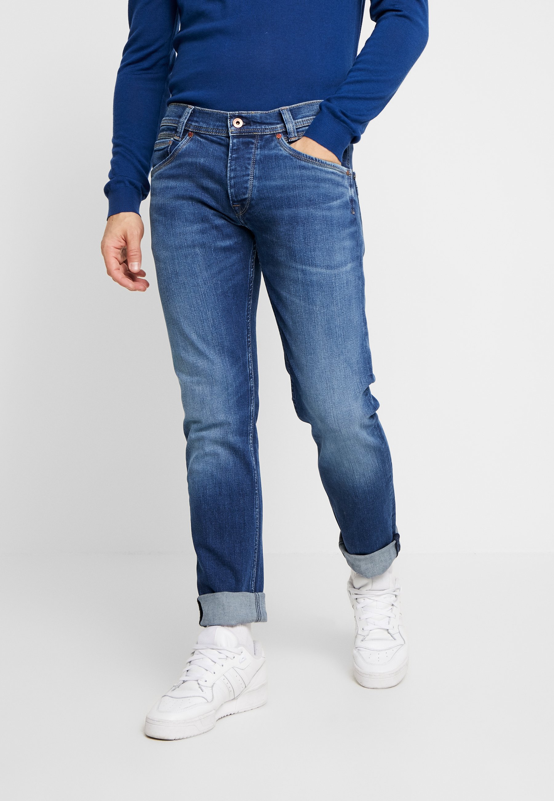 Pepe Jeans SPIKE Jeans straight leg dark used Zalando.no Pepe Jeans CASH - Jeans straight leg - dark used wiser wash