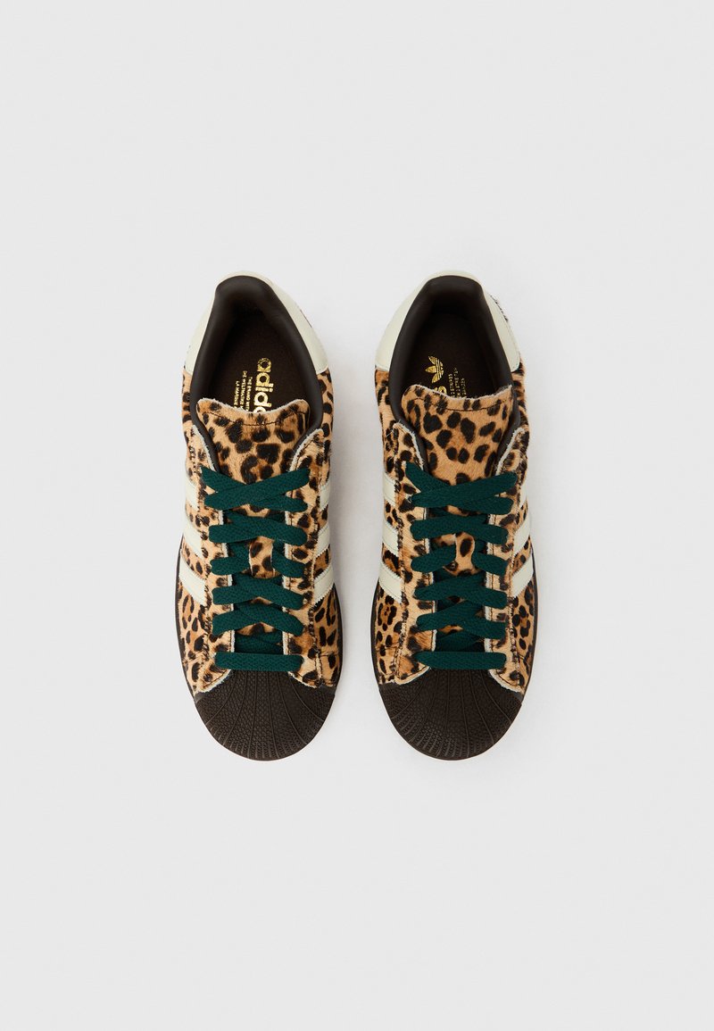 adidas Originals SUPERSTAR II W - Zapatillas - dark  brown/ivory/gold-coloured/beige - Zalando.es
