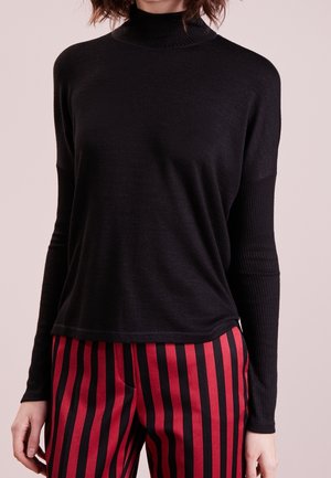 Strickpullover - black denim