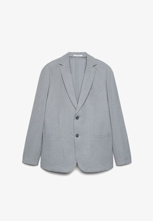 Calliope, GIACCA TINTA UNITA - Veste de costume - grigio chiaro melange