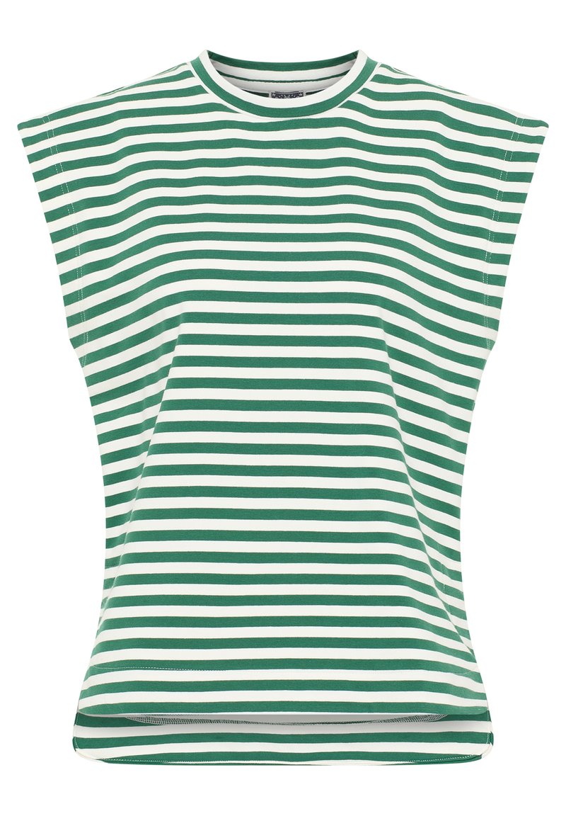 dreimaster T-shirt print groen