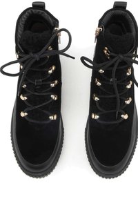 Kazar Botines con plataforma - black
