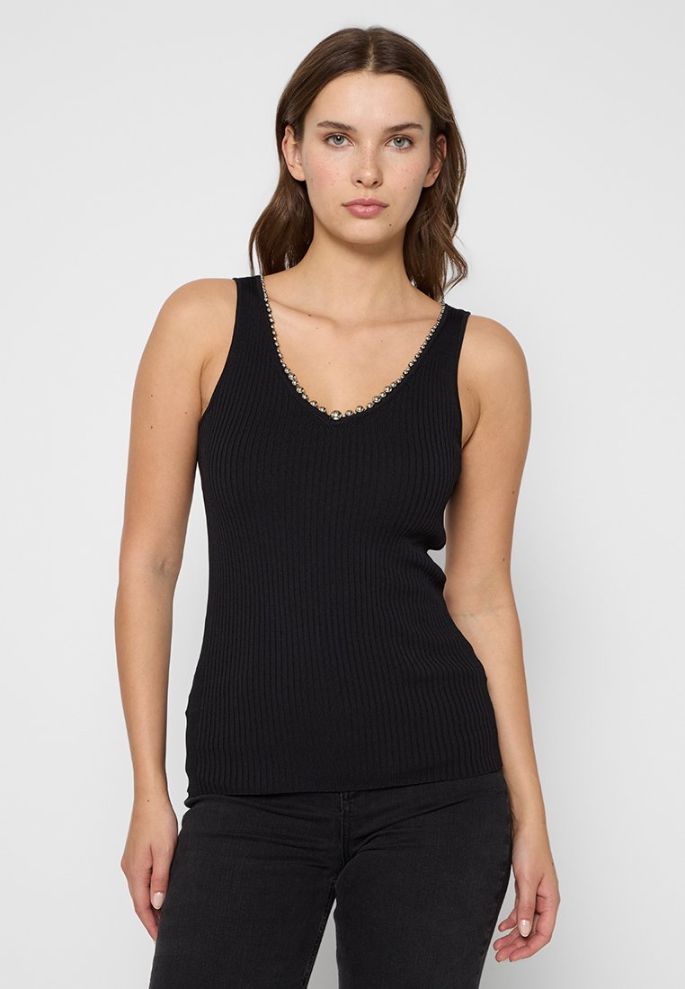 Twinset ACTITUDE Top antraciet gemêleerd Twinset ACTITUDE Top antraciet gemêleerd