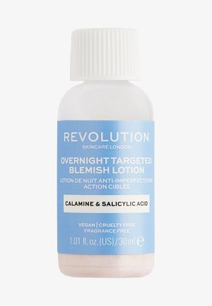 OVERNIGHT TARGETED BLEMISH LOTION - Nachtverzorging - -