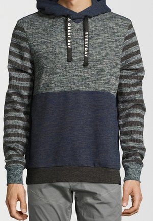 Jersey con capucha - blue-grey