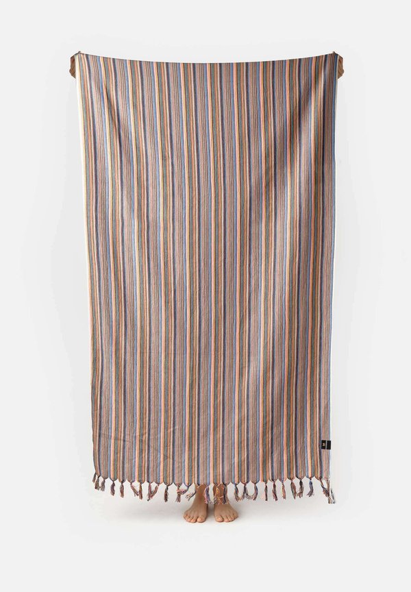 Strandtuch - turquoise orange