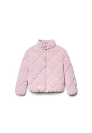 Calliope, CAPOSPALLA TINTA UNITA - Veste d'hiver - rosa antico medio