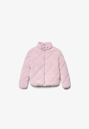 Calliope, CAPOSPALLA TINTA UNITA - Veste d'hiver - rosa antico medio