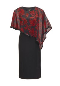 Unausgewählt, black / red / flowered