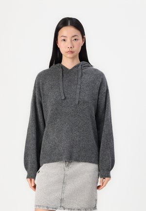 Pieces PCPIKO HOODIE - Maglione - dark grey