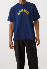 GAP T-shirt med print - dark blue