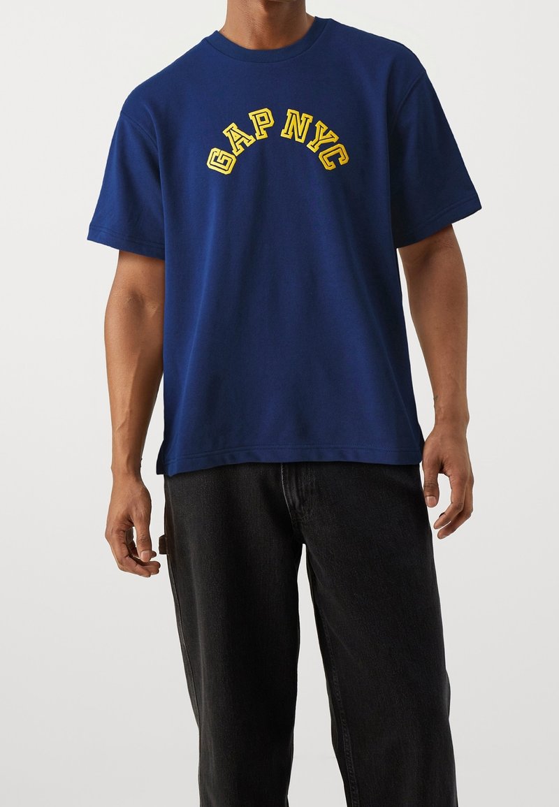 GAP T-shirt med print - dark blue
