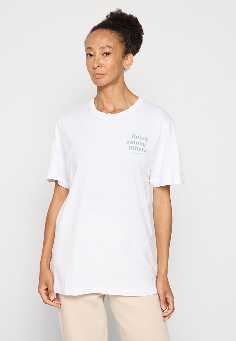 OH APRIL T-shirt print wit