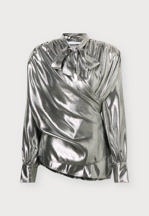 Iro, CALL - Blusa - black/silver-coloured