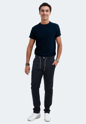 Stoffhose - navy