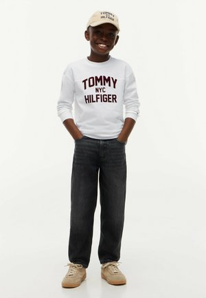 Tommy Hilfiger, BRAND LOVE - Maglietta a manica lunga - white