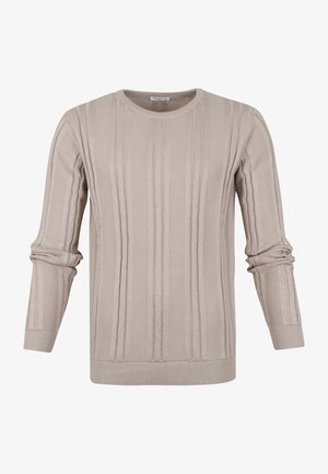 KnowledgeCotton Apparel Strickpullover - grey
