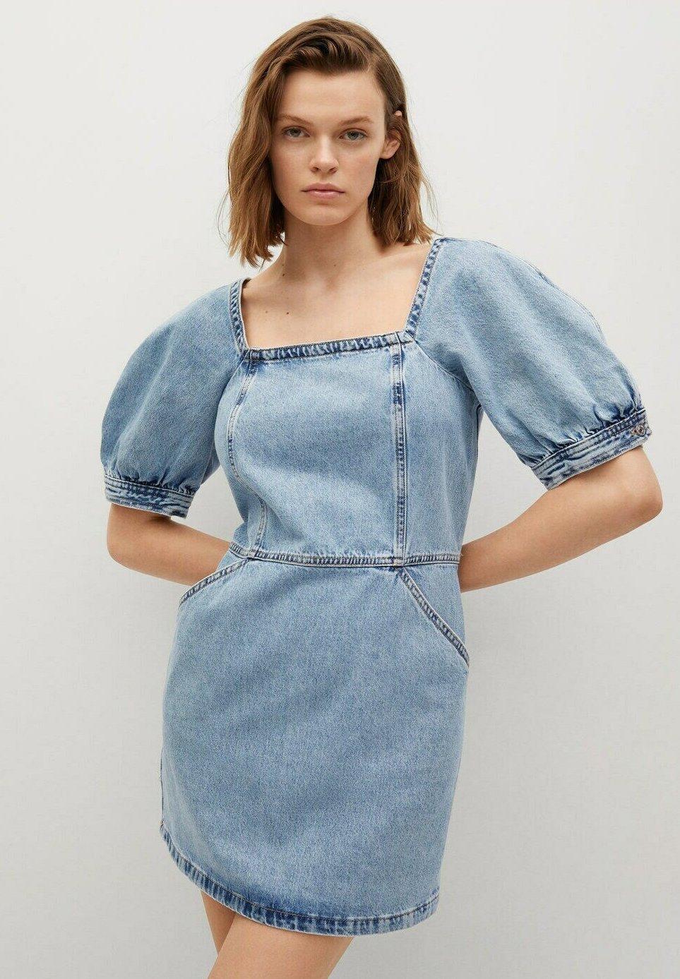 robe jean mango