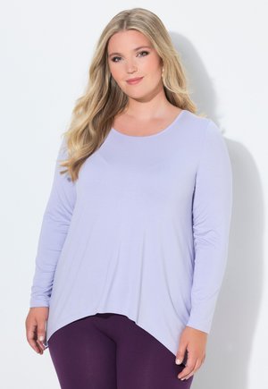 MIAMODA, LONGSLEEVE, A-LINIE, ZIPFELSAUM - Camiseta de manga larga - lavender