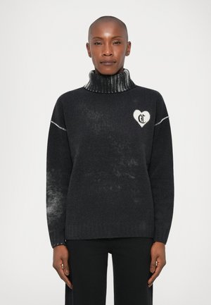 RESERVE PRINT - Pulóver - black