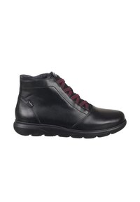 Fluchos Botines con cordones - black