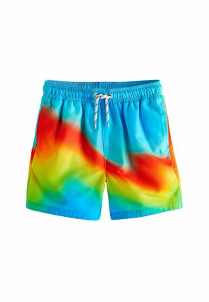 PRINTED-REGULAR FIT - Swimming shorts - orange wave