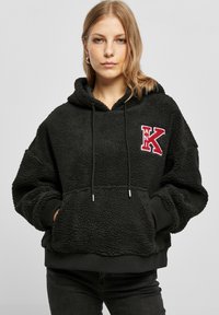 Karl Kani - KW224 030 1KK RETRO PATCH OS - Fleece jumper - black Thumbnail Image 1